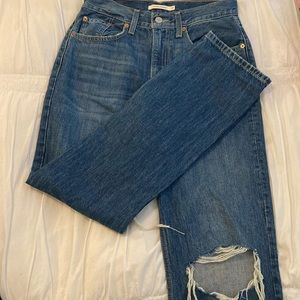 levi’s low pro straight jeans